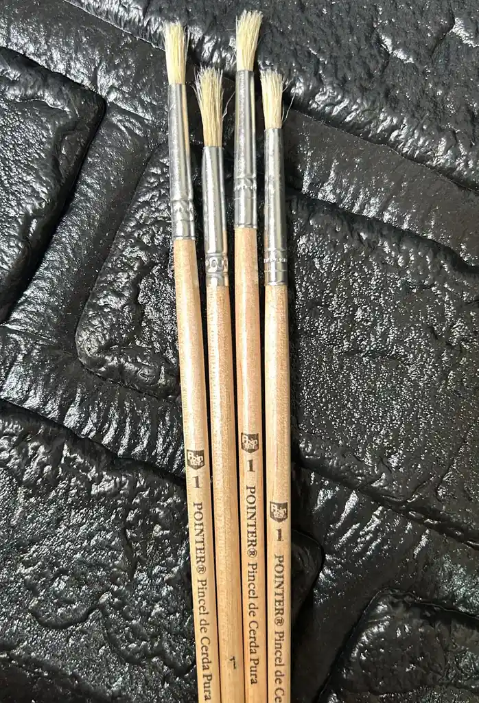 Pincel Redondo Madera#1