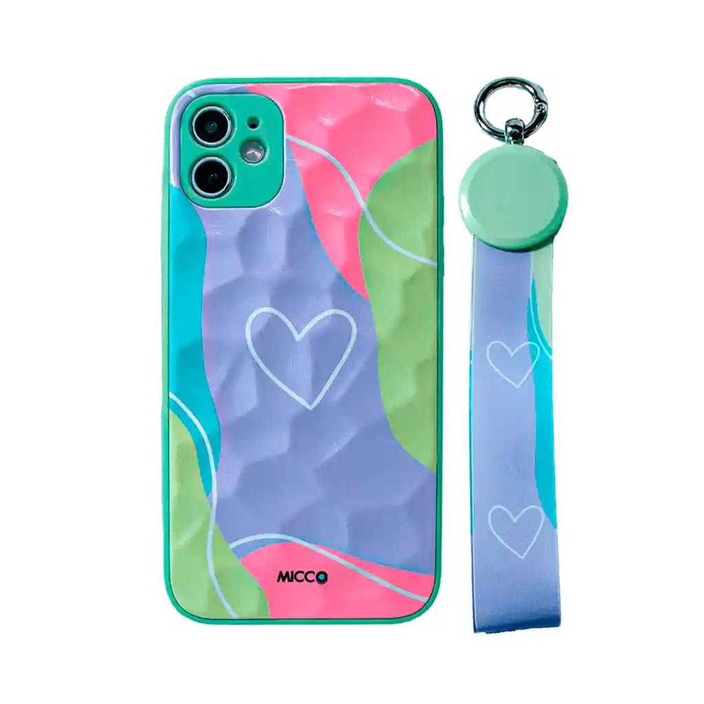 Estuche Iphone 13 Pro Hip (heart)