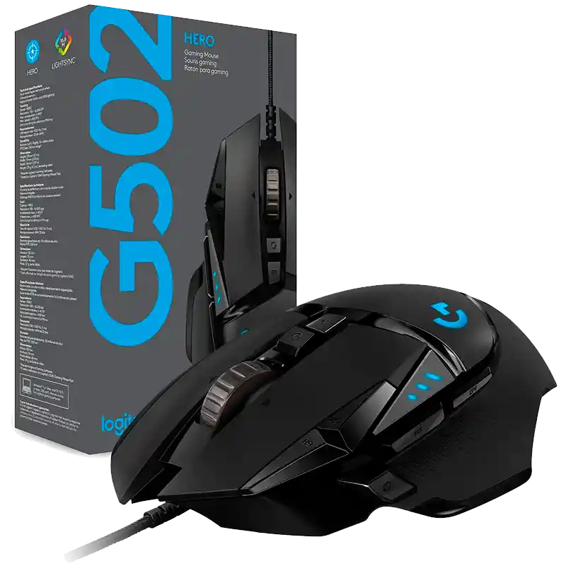 Mouse Gamer Logitech G502 Hero Rgb