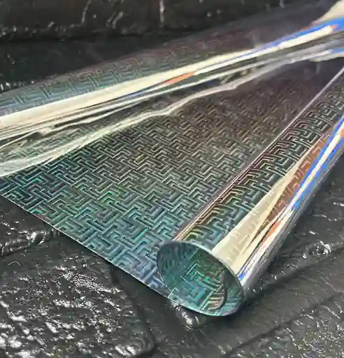 Papel Regalo Metalizado Plateado