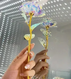 Flores Artificiales Rosa Eterna Tornasol Para Regalo Mujer Madre