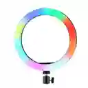 Aro De Luz Rgb Con Tripode Y Soporte Para Celular