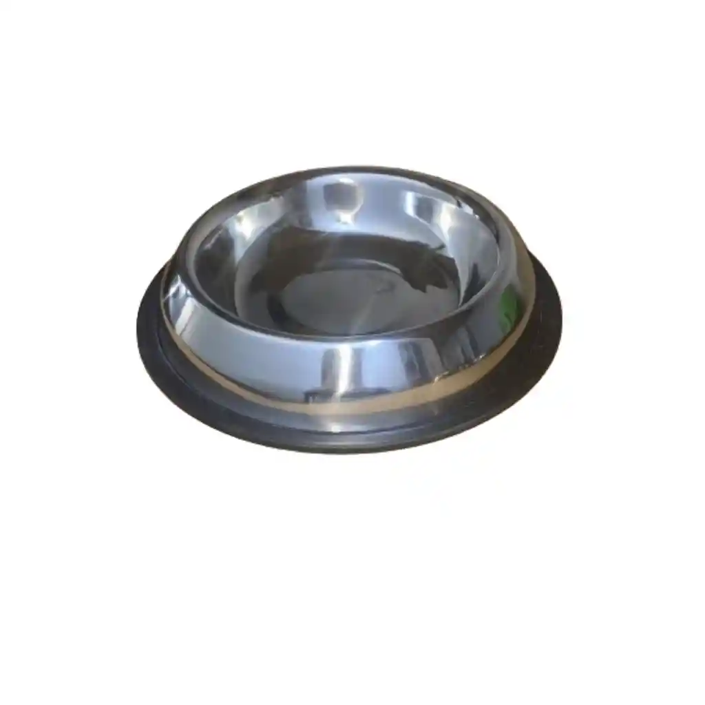 Comedero/bebedero Metálico Para Mascotas Mediano 20cm