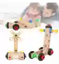 Juego De Construcción Herramientas De Madera Para Jugar Niños