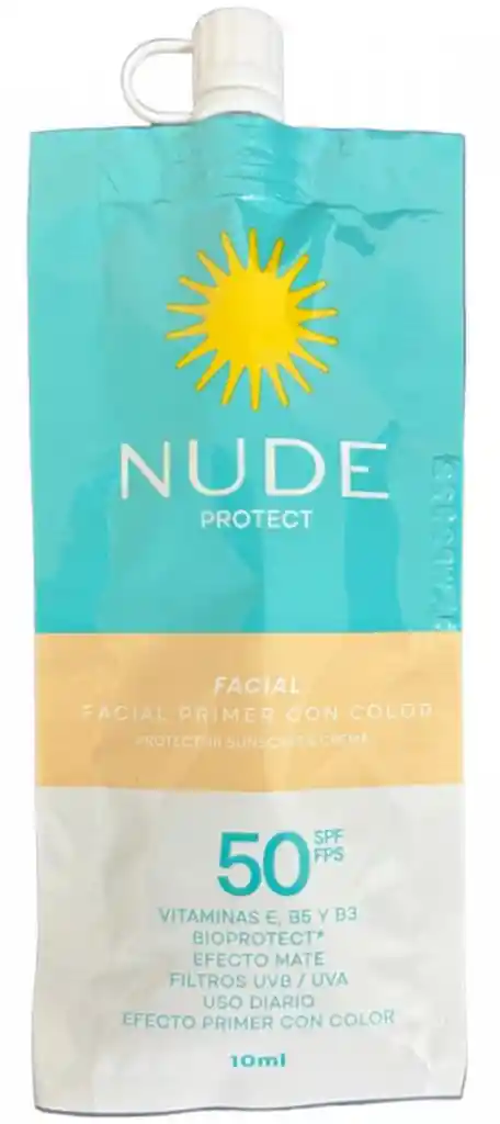 Sachet Protector Solar Nude Spf 50