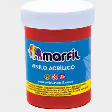 Vinilo Acrilico Mediano Rojo