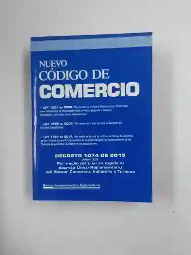 Libro Nuevo Código De Comercio