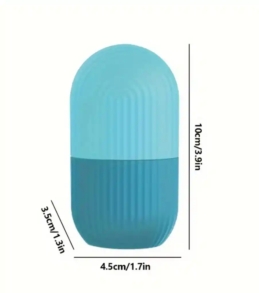 Rodillo Facial De Hielo Para Masajes De Rostro Y Cuidado De La Piel