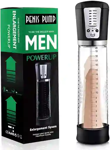 Alargador Del Pene Automatica Bomba Succión Más Grande Miembro Viril Penis Pump Power Up Alarga Succionadora Erección Fuerte Alargamiento Agrandamiento