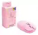 Mouse Inalambrico Rosado W81