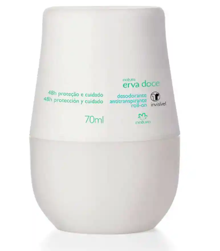 Desodorante Antitranspirante Invisible Roll-on Erva Doce Femenino