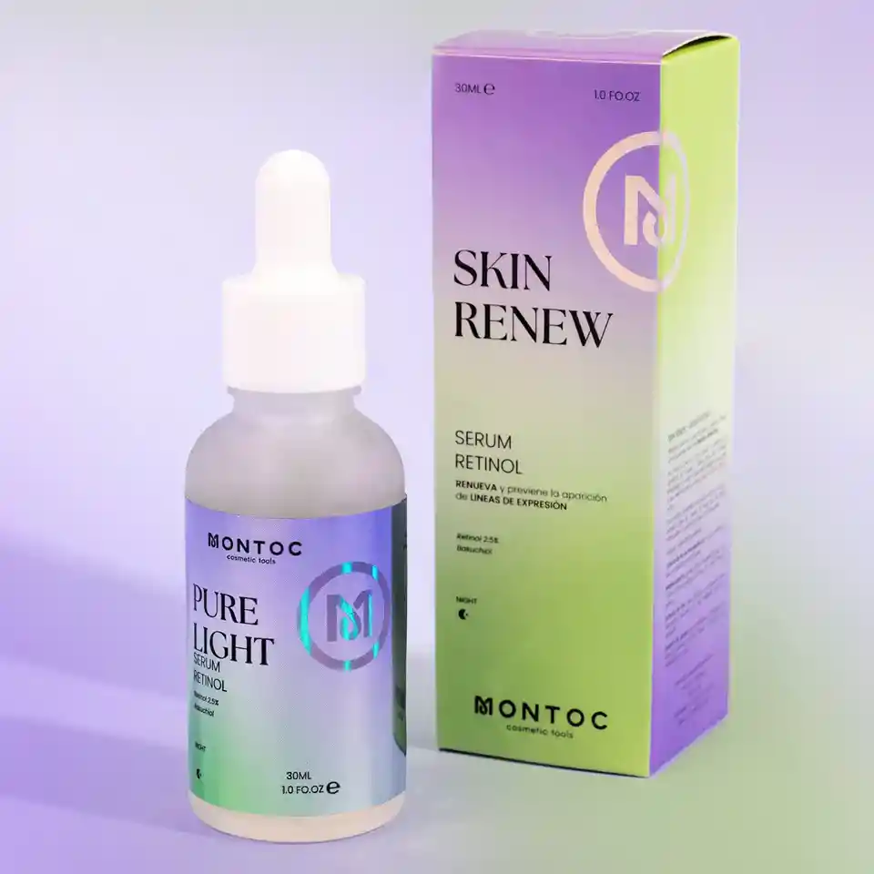 Serum Antiedad De Retinol Skin Renew Montoc 30 Ml