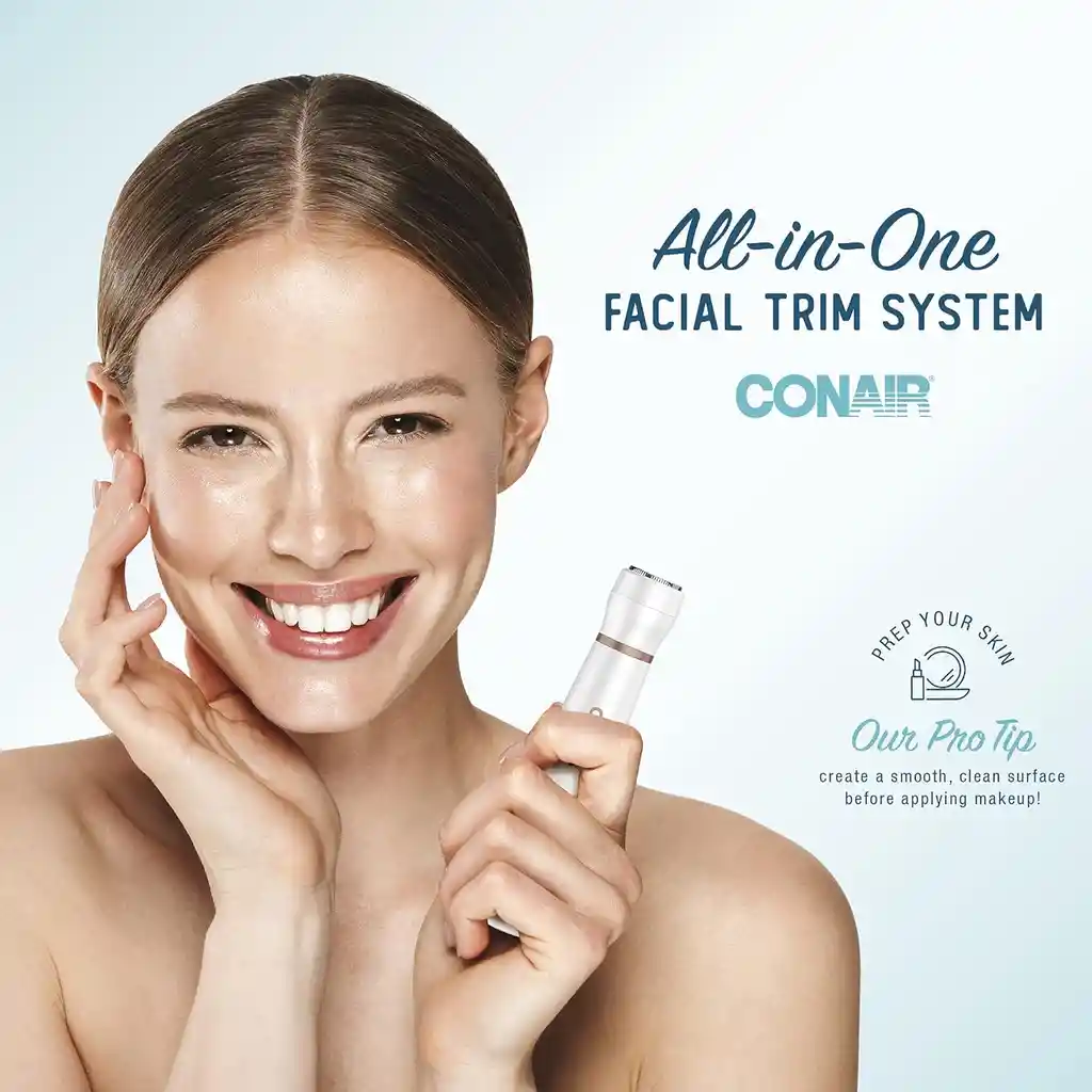 Depilador Afeitadora Inalambrico Facial Mujer