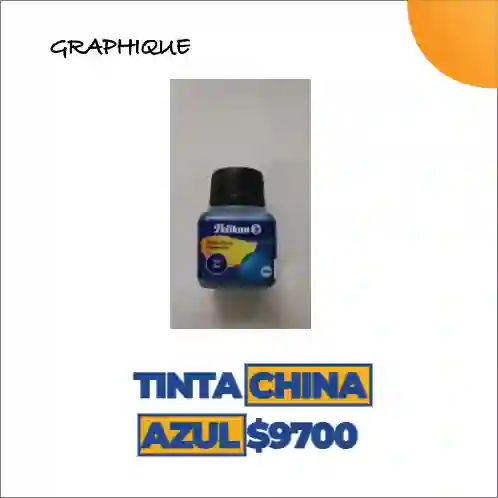 Tinta China Azul