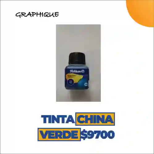 Tinta China Verde