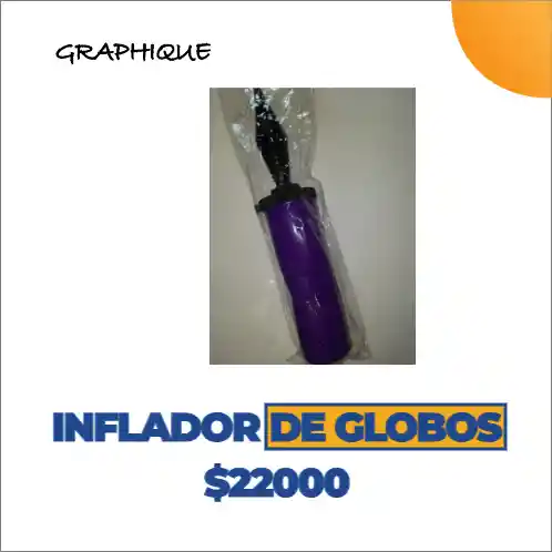 Inflador De Globos