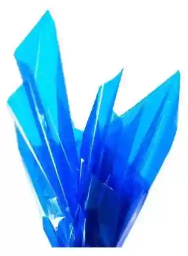 Papel Celofan Pliego Azul