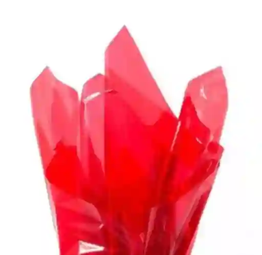 Papel Celofan Pliego Rojo