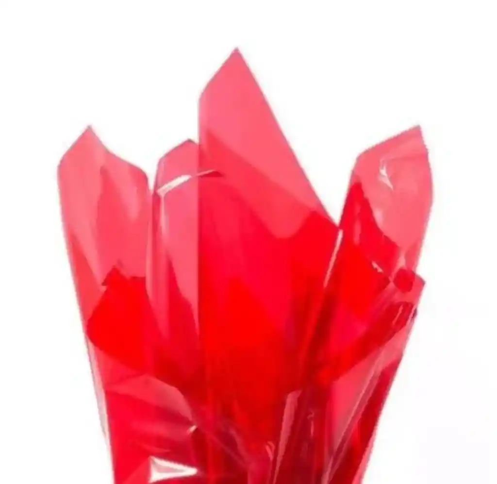 Papel Celofan Pliego Rojo