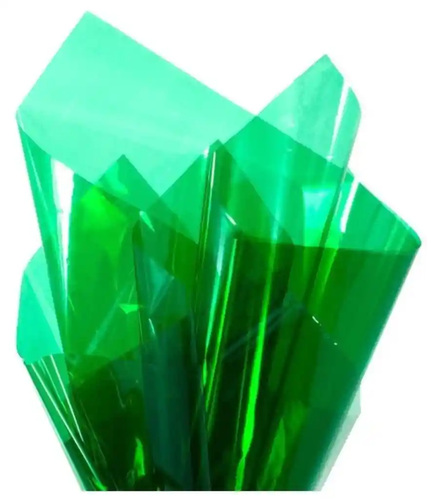 Papel Celofan Pliego Verde