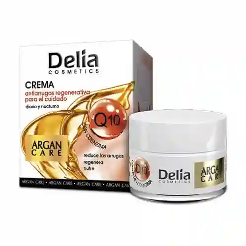 Delia Cosmetics Crema Antiarrugas Argan Q10