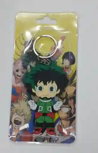 Llavero Hero Academy Deku De Goma