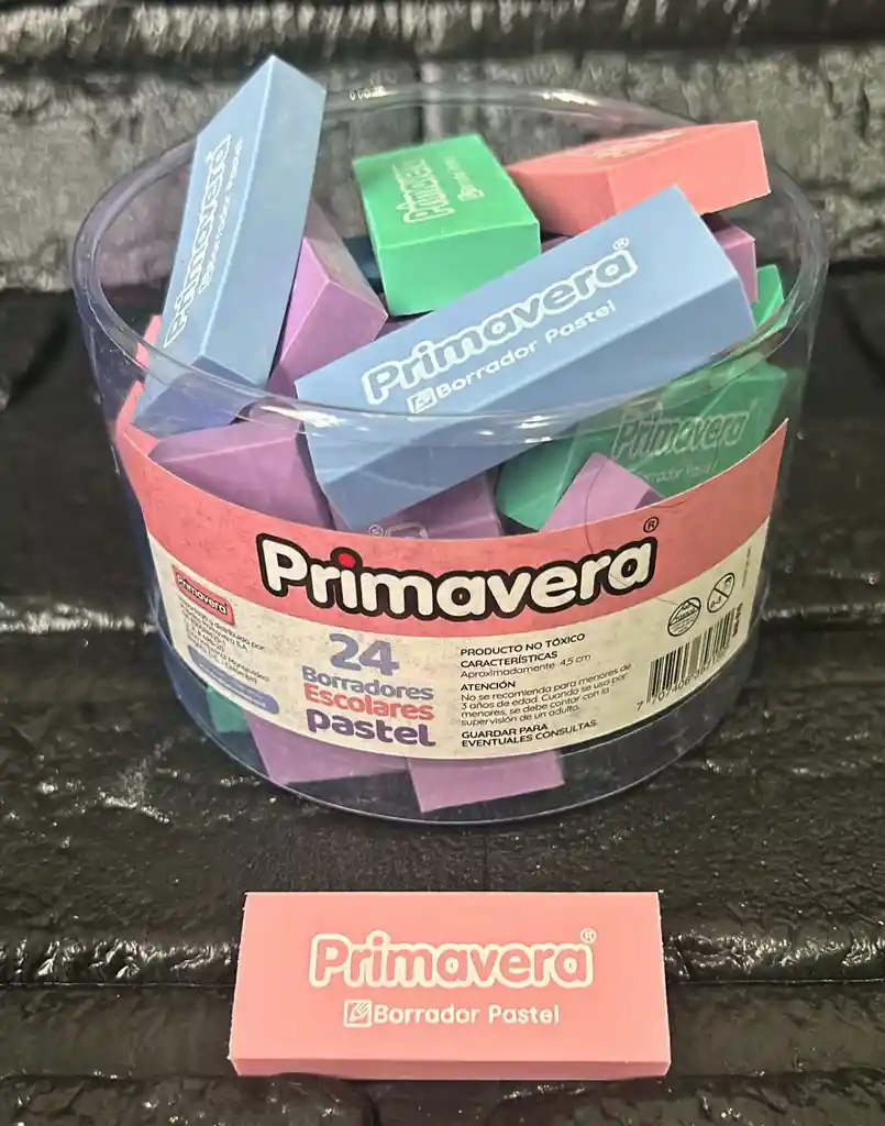 Borrador Primavera Pastel Rosado