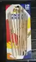 Pincel Eterna Redondo X12 Madera