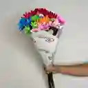 Bouquet De Margaritas Multicolor
