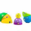 Monkey Set de Tazas Apilables Con Bolita Sonajero
