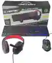 Combo Gaming 3 En 1 Teclado + Mouse Gamer + Audífonos. Niatec
