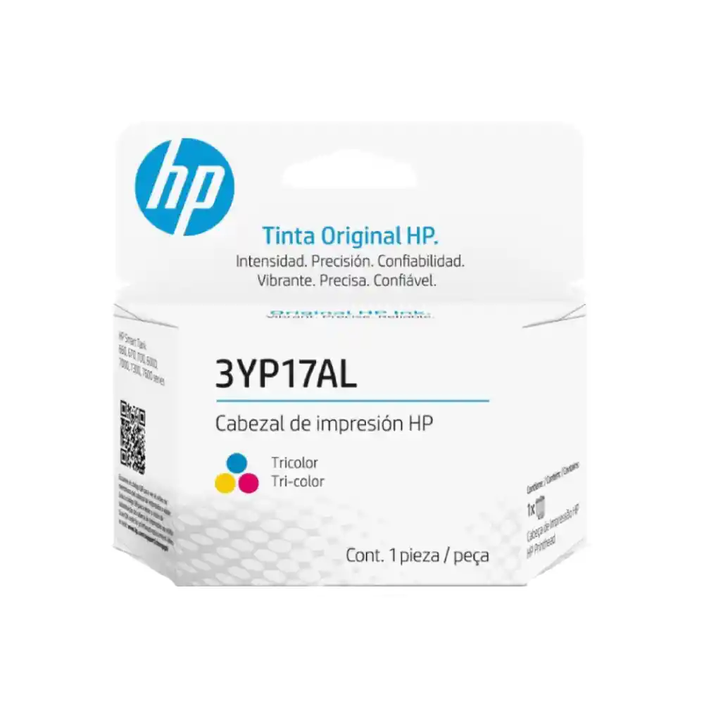 Cabezal De Impresión Hp Inktank 3yp86al Tricolor (3yp86al)