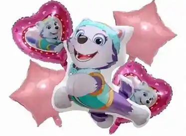 Globo Paw Patrol Everest 5 Piezas