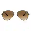 Gafas De Sol Ray Ban Aviador Rb3025 004/51 Brown Degrade58mm