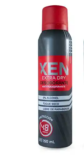 Xen Desodorante Extradry Spray Para Hombre