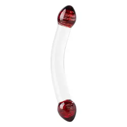 Dildo Double Dragon Head Glass