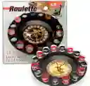 Juego De Ruleta Drink Shot De 16 Tazas De Vidrio Para Casino