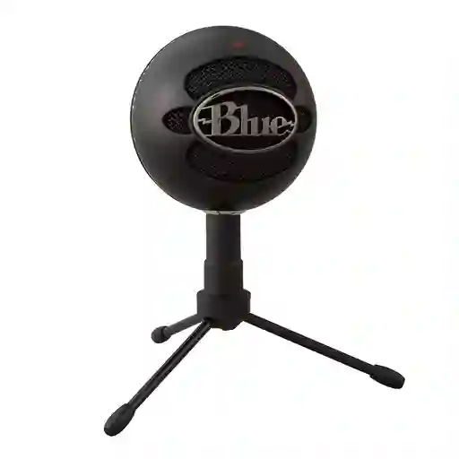 Micrófono Usb Para Streaming Grabación Blue Snowball - Negro