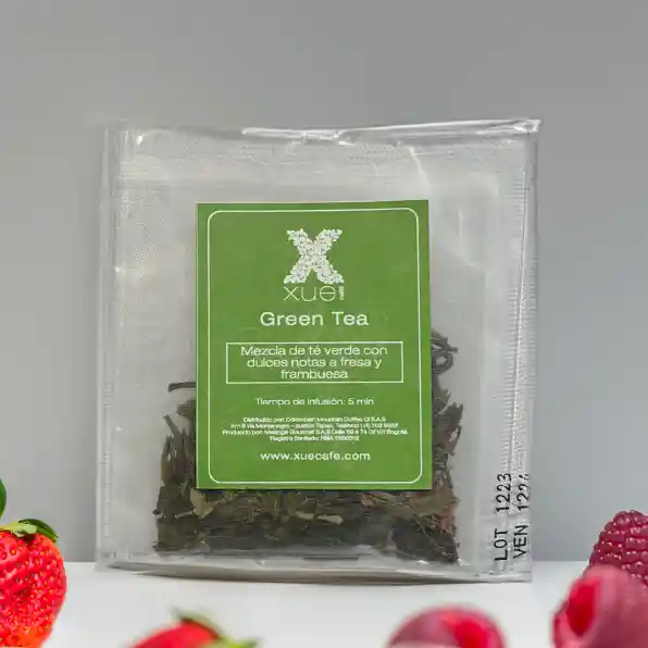 Green Tea - Fresa Y Frambuesa - Tés - Infusiones