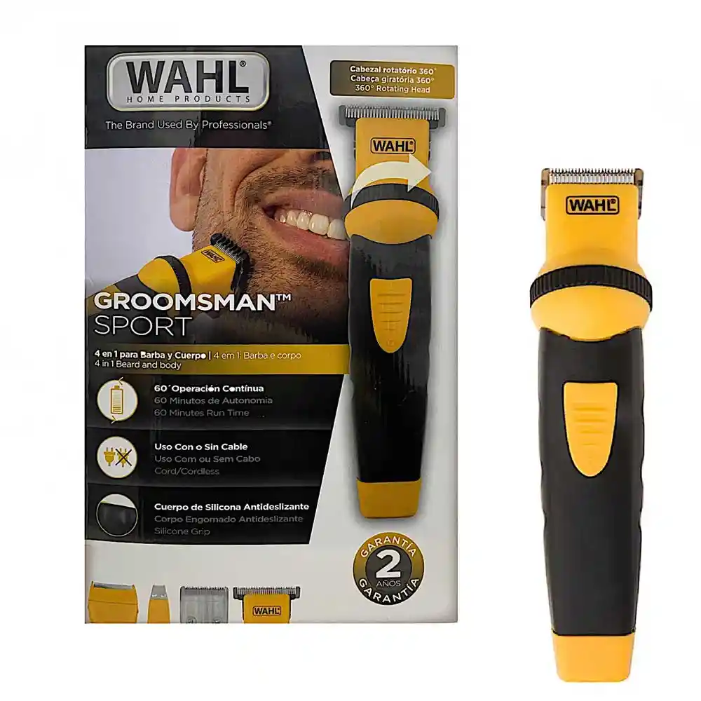 Maquina De Peluquería Wahl Groomsman Sport 3023726