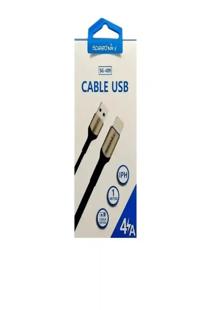 Speed Cable De Carga Para Iphone (4a) Sg409