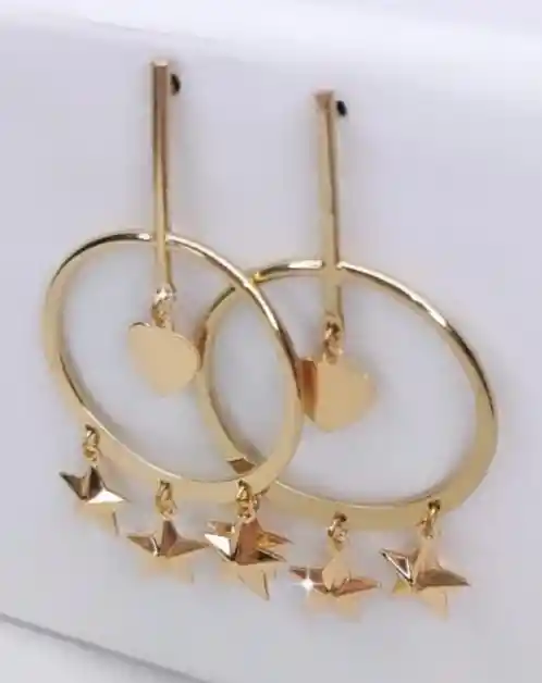 Areta Dorada Redes De Corazones