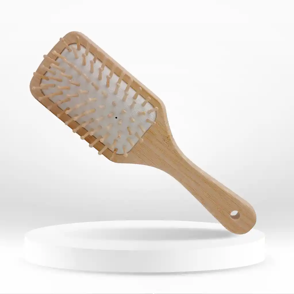 Cepillo Bambu Mediano Ref Lu 2388 - Dolphin Rose