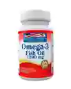 Fish Oil Omega 3 Healthy America 60 Caps