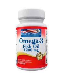 Fish Oil Omega 3 Healthy America 60 Caps