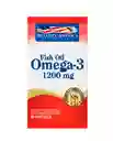 Fish Oil Omega 3 Healthy America 60 Caps