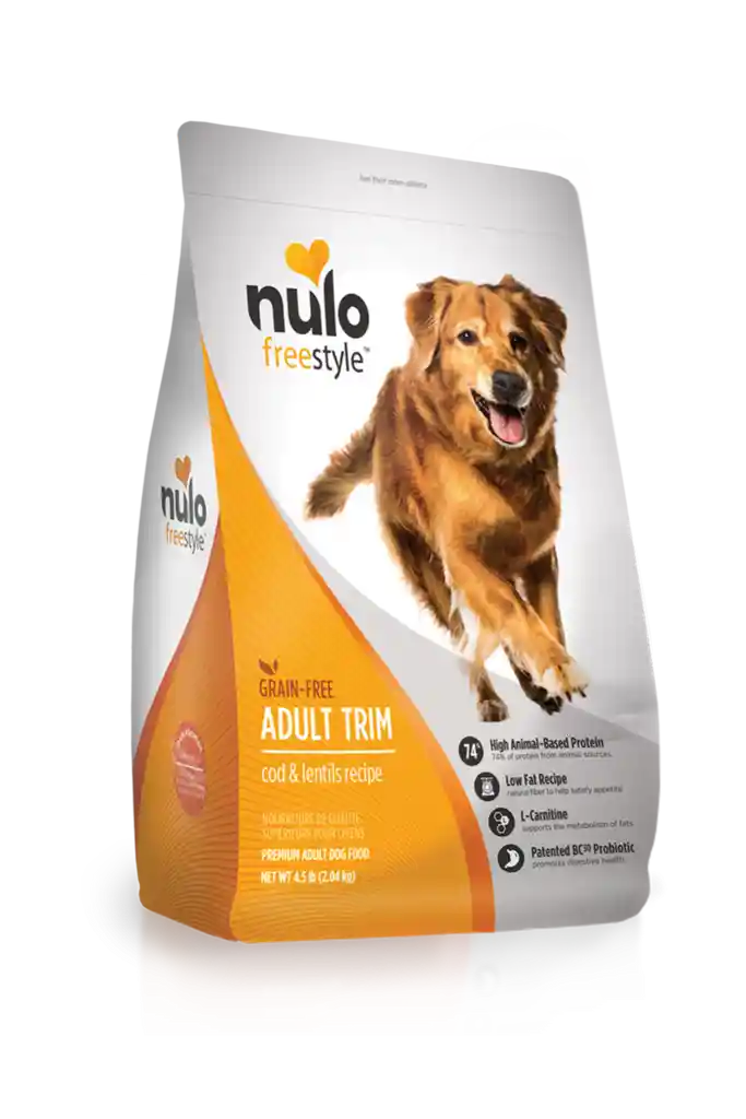 Alimento Seco Para Nulo Dog Fs Grain Free Trim Peso Saludable Bacalao 4.5lb - 2.04 Kg