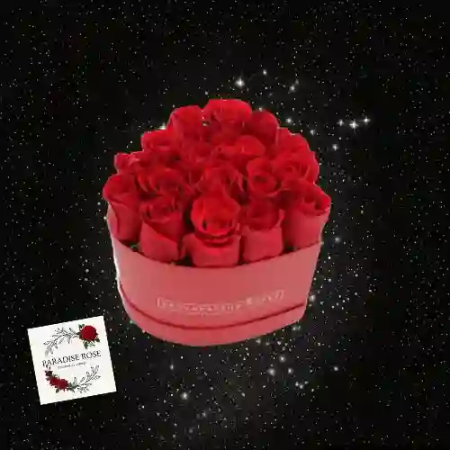 Caja De Rosas Verdadero Amor