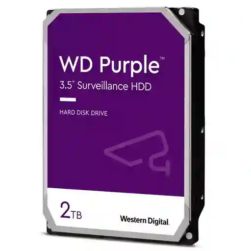 Disco Duro Pc Western Digital 2tb Purple Dvr