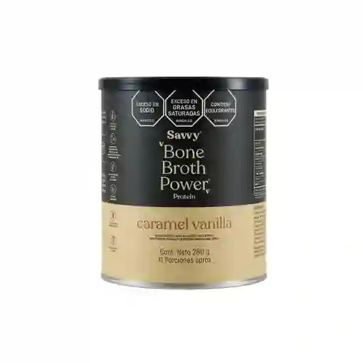 Savvy Proteína Bone Broth Power® Caramel Vanilla Mini